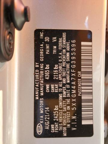 2015 KIA OPTIMA LX 5XXGM4A7XFG395396