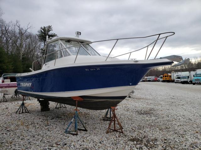 Salvage boats for sale at Warren, MA auction: 2007 Trophy Boat