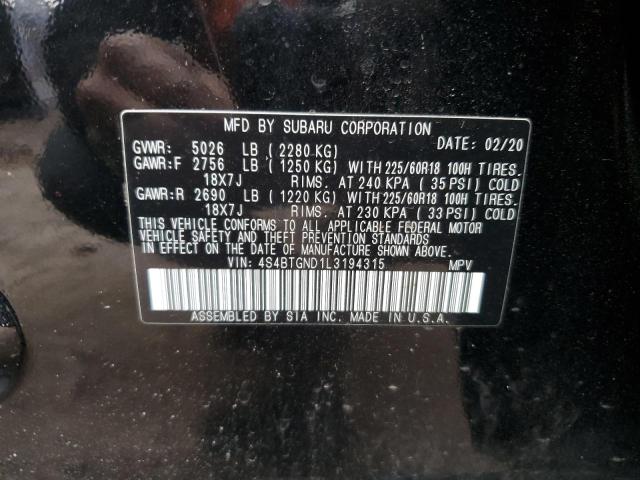 VIN 5UXTY5C08LLT37497 2020 BMW X3, Xdrive30I no.12