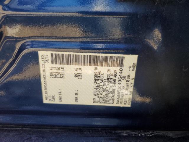 2016 NISSAN MAXIMA 3.5 - 1N4AA6AP1GC396440