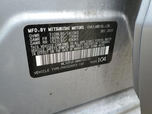 ML32FUFJ6MHF03172 Mitsubishi Mirage G4 Es