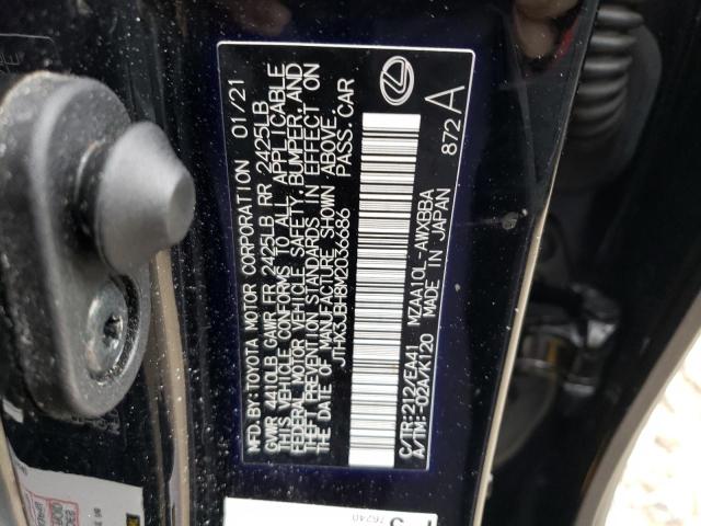 2021 LEXUS UX 200 - JTHX3JBH8M2036686