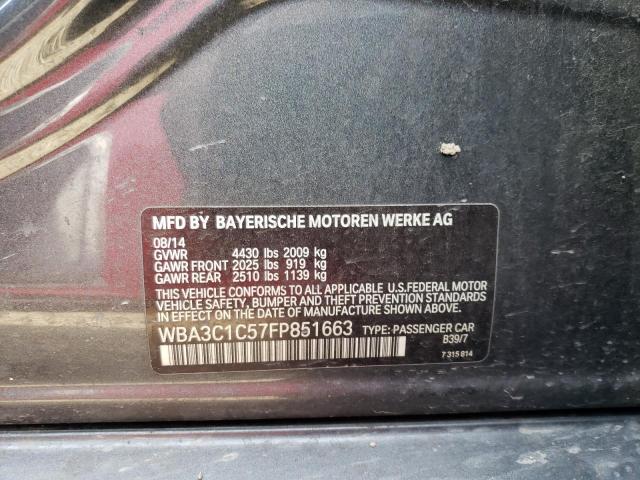 2015 BMW 328 I SULE - WBA3C1C57FP851663