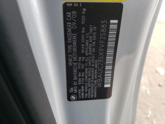 WBAUC735X9VF25883 BMW 135 I
