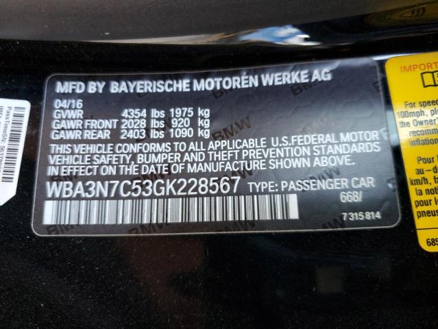 2016 BMW 428 I - WBA3N7C53GK228567