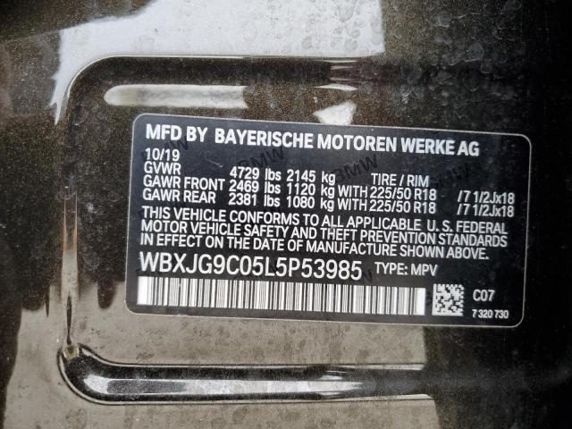 WBXJG9C05L5P53985 BMW X1 Xdrive28i