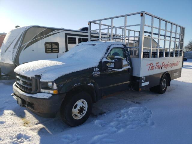 Salvage trucks for sale at Avon, MN auction: 2003 Ford F350 Super Duty