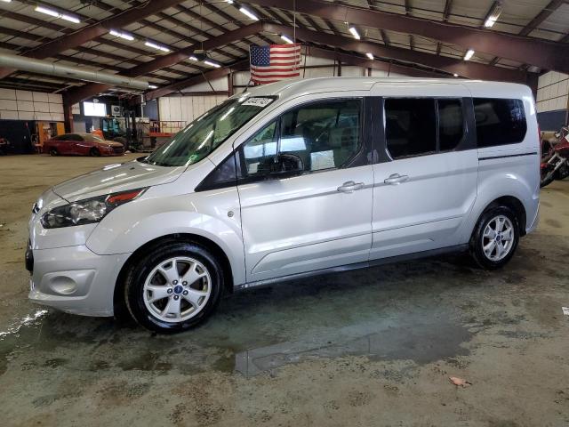 Salvage cars for sale at East Granby, CT auction: 2015 Ford Transit Connect XLT