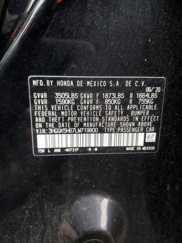 2020 HONDA FIT SPORT - 3HGGK5H67LM719800