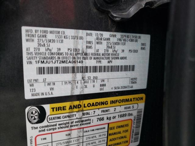 1FMJU1JT2MEA06149 Ford Expedition Xlt