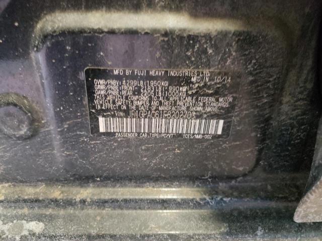 JF1GPAC61F8202703 Subaru Impreza Premium