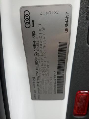2018 AUDI A4 PREMIUM - WAUKMAF44JA028857