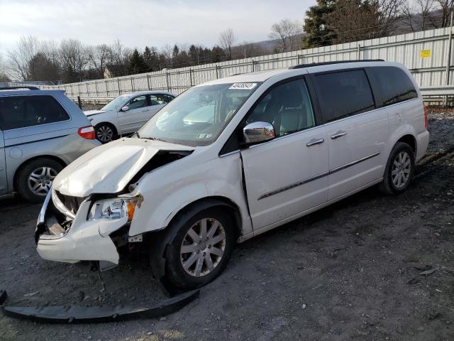 Salvage cars for sale from Copart Grantville, PA: 2012 Chrysler Town & Country Touring L