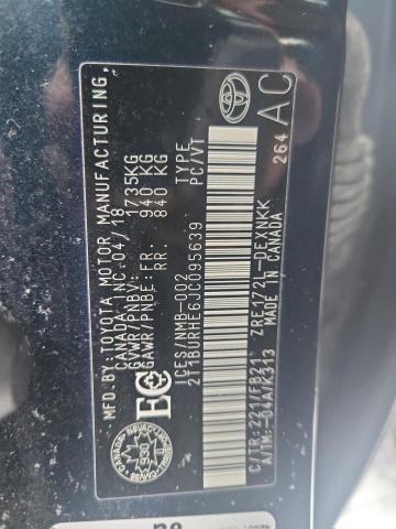 2018 TOYOTA COROLLA L - 2T1BURHE6JC095639