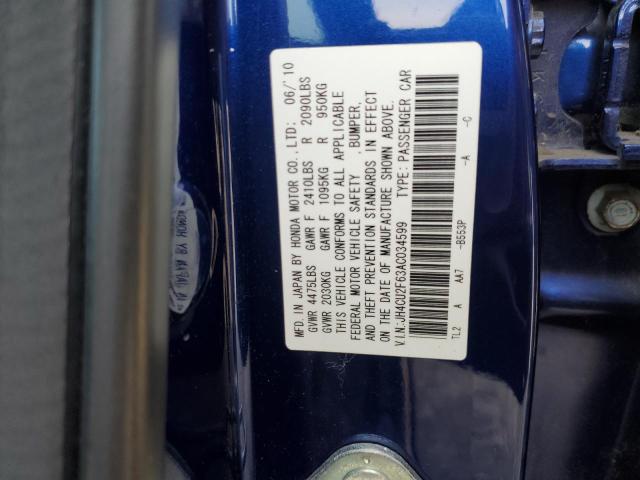 JH4CU2F63AC034599 Acura TSX