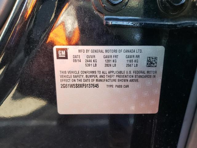 2G61W5S8XF9137645 Cadillac Xts Vsport Platinum