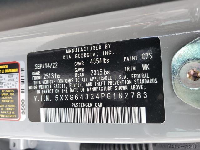 2023 KIA K5 GT LINE - 5XXG64J24PG182783