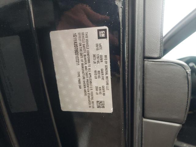 2016 CHEVROLET CORVETTE S - 1G1YA2D78G5107211