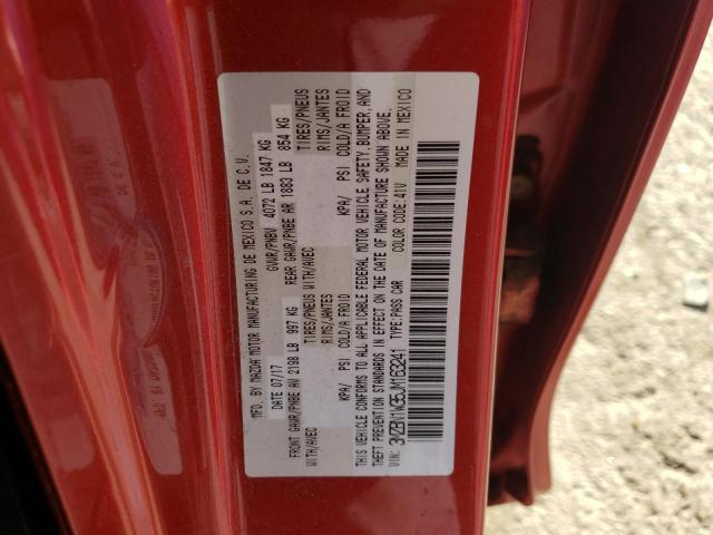 2018 MAZDA 3 GRAND TO 3MZBN1W35JM163241