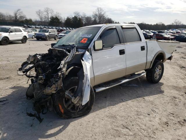 Salvage cars for sale from Copart Madisonville, TN: 2007 Ford F150 Supercrew