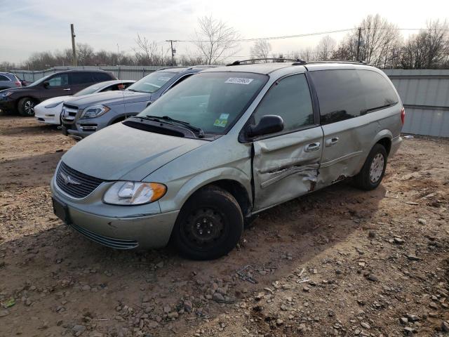 Chrysler Town & Country LX salvage cars for sale: 2004 Chrysler Town & Country LX