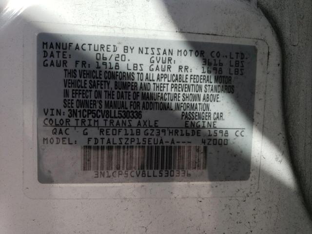 2020 NISSAN KICKS SV - 3N1CP5CV8LL530336