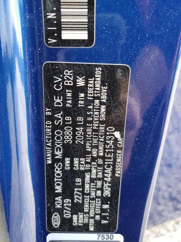 2020 KIA FORTE GT - 3KPF44AC1LE154310