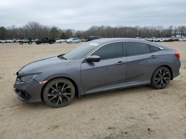 Honda salvage cars for sale: 2019 Honda Civic Sport