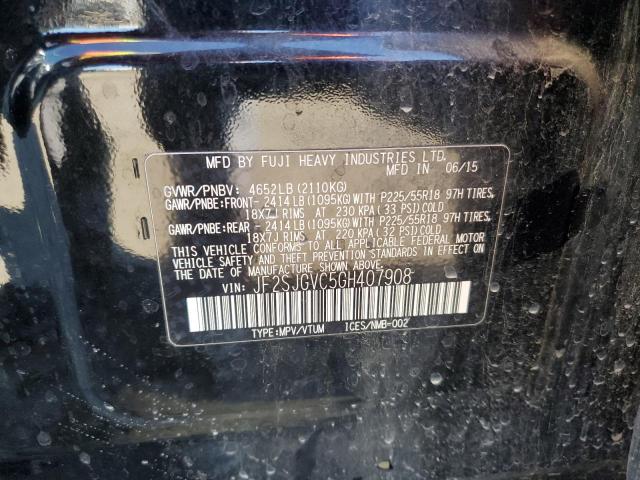 JF2SJGVC5GH407908 Subaru Forester 2.0xt Touring