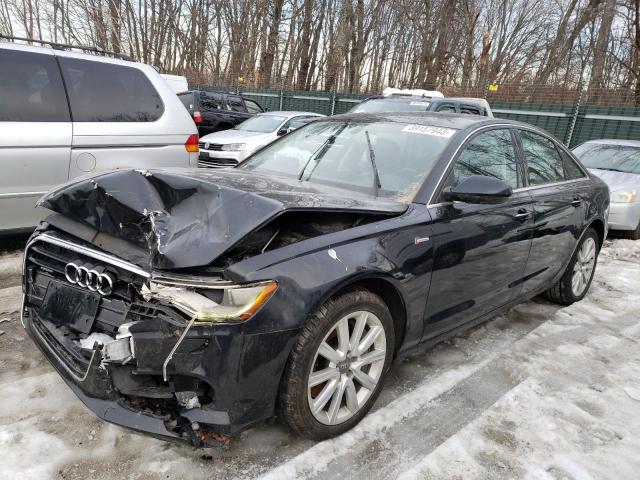 Salvage cars for sale from Copart Candia, NH: 2014 Audi A6 Premium Plus