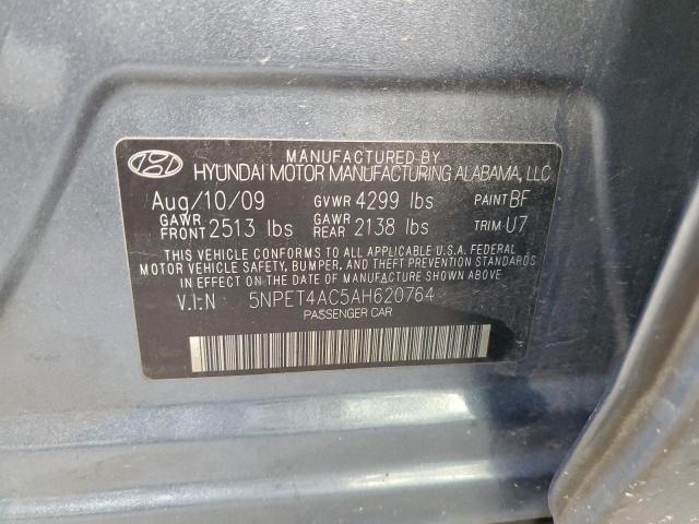 VIN 1FMCU0J92DUB50782 2010 HYUNDAI SONATA no.13