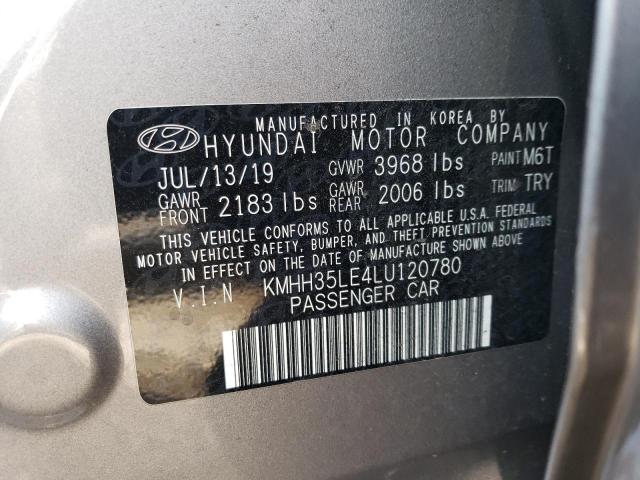 2020 HYUNDAI ELANTRA GT - KMHH35LE4LU120780