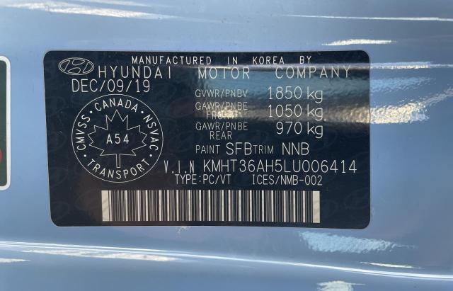 2020 HYUNDAI VELOSTER N - KMHT36AH5LU006414