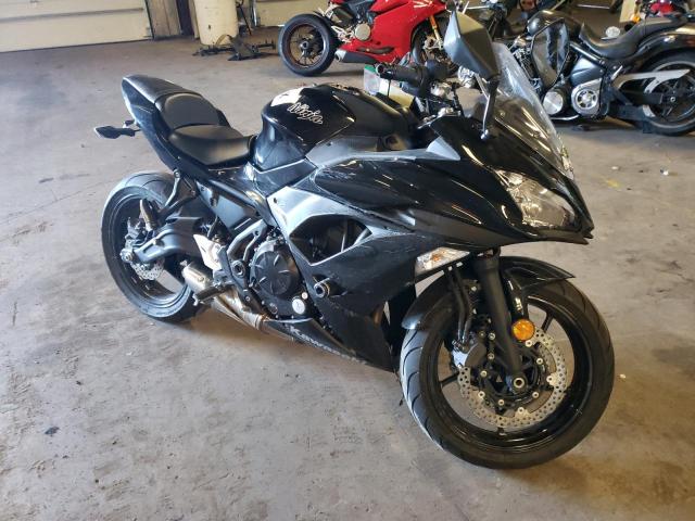 Salvage cars for sale from Copart Denver, CO: 2017 Kawasaki EX650 J