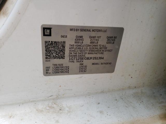 1GT12SEG8JF251394 GMC Sierra K2500 Sle