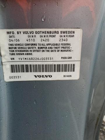 YV1MC68226J003531 Volvo C70