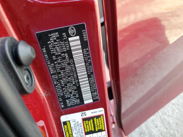 2018 TOYOTA CAMRY L - 4T1B11HK9JU658133