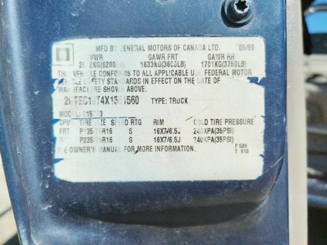 2GTEC19T4X1561560 GMC New Sierra C1500