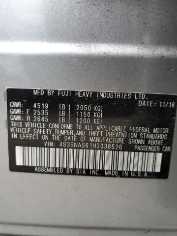 4S3BNAS61H3038526 Subaru Legacy Sport