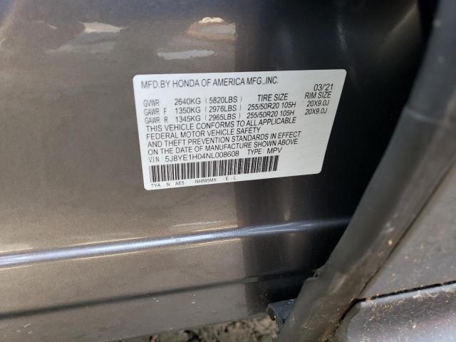 2022 ACURA MDX A-SPEC - 5J8YE1H04NL008608