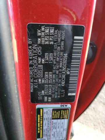 KNDC34LA2N5030594 KIA EV6 LIGHT