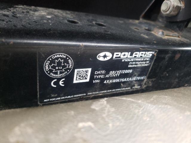 2010 POLARIS RANGER 800 - 4XAWH76AXA2879161