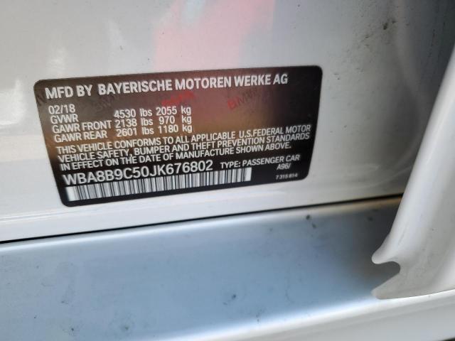 WBA8B9C50JK676802 BMW 330 I