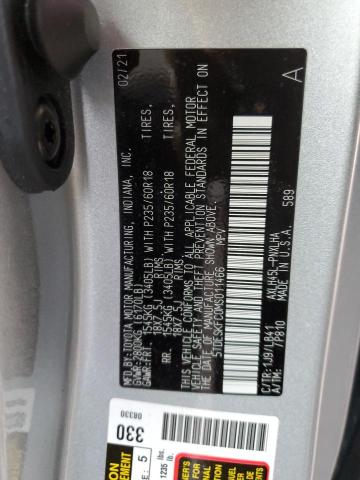 2021 TOYOTA SIENNA LIM 5TDESKFC0MS011466