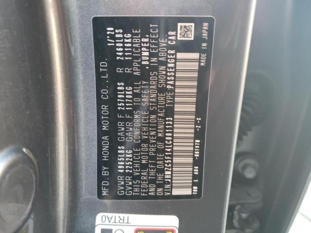 2020 HONDA CLARITY - JHMZC5F14LC001133
