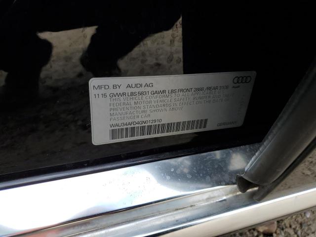 2016 AUDI A8 L QUATT - WAU34AFD4GN012910