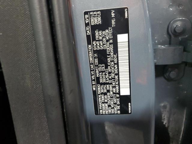 2020 VOLVO XC90 T6 MO - YV4A22PK4L1569642