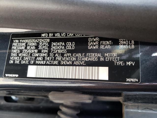 YV4992DZ6A2124228 Volvo XC60