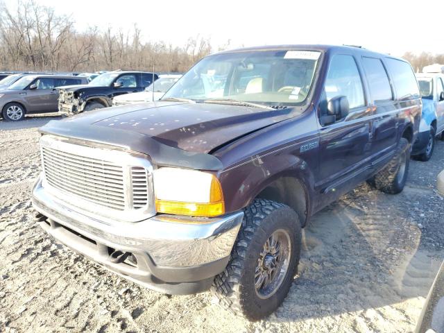 Ford Excursion salvage cars for sale: 2000 Ford Excursion XLT