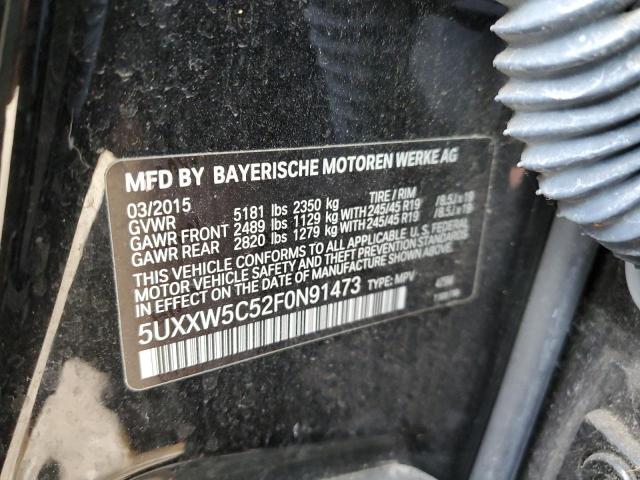 5UXXW5C52F0N91473 BMW X4 Xdrive35i